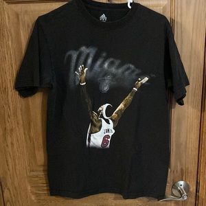 Lebron Miami “chalk toss” t shirt